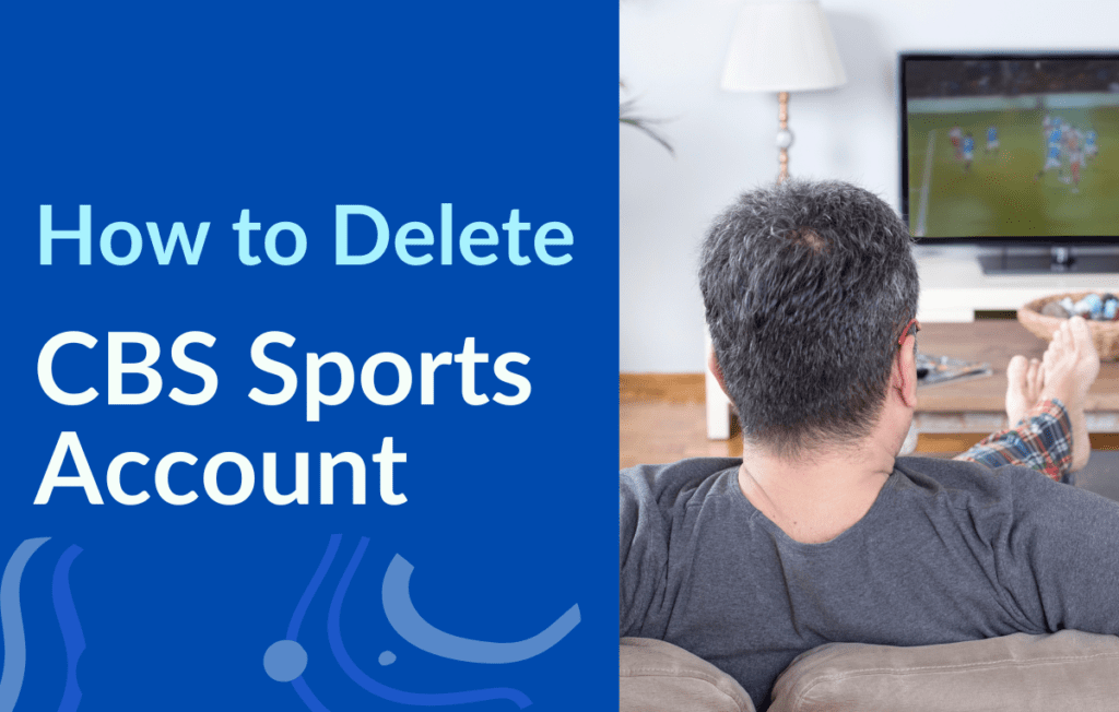delete CBS sports account